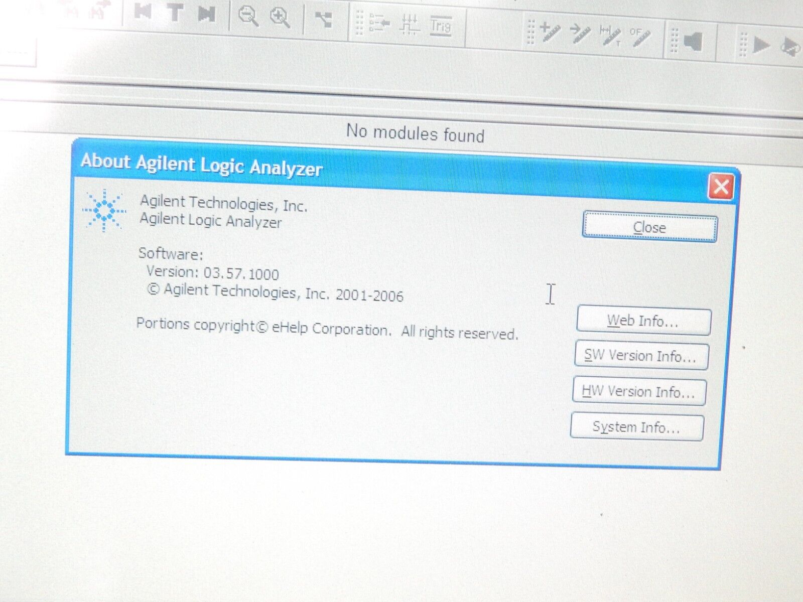 HP - Agilent - Keysight 16902A-014 Logic Analyzer Mainframe HP - Agilent - Keysight 16902A-014 Logic Analyzer Mainframe
